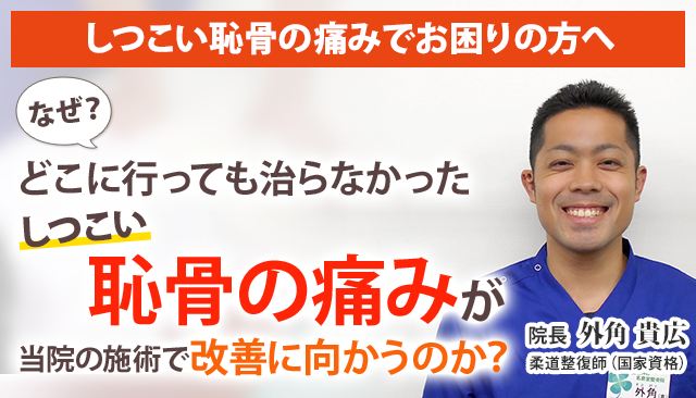 恥骨の痛み 練馬の整体 医師も推薦 上石神井名倉堂整骨院